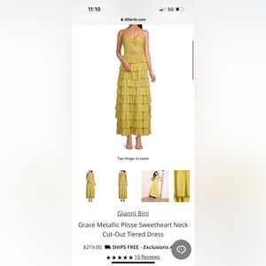 COPY - Brand new. Never worn dillards dress